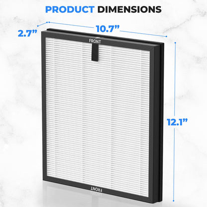 Filtros purificadores de aire HEPA multicapa paquete de 2