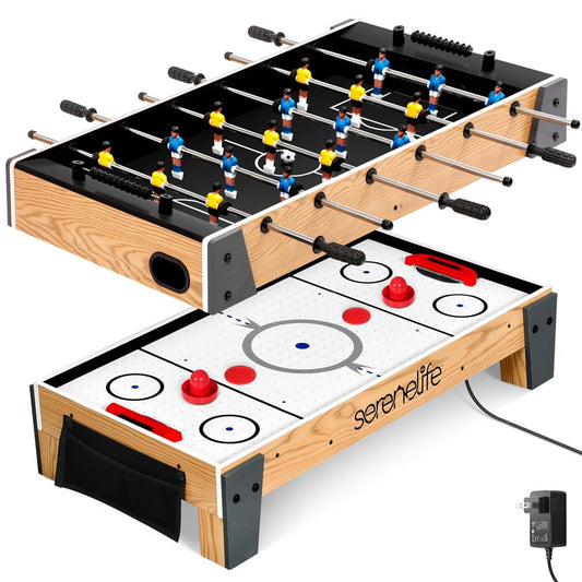 38” Table Top Air Hockey and 40” Foosbal