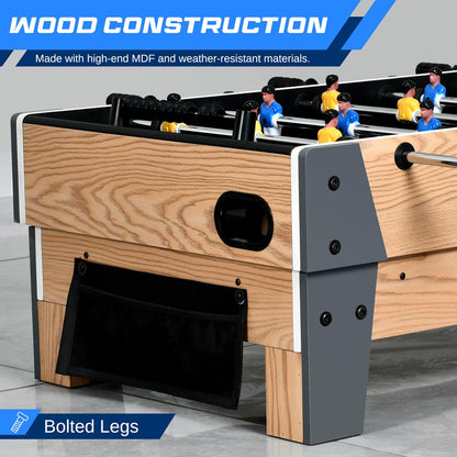 38” Table Top Air Hockey and 40” Foosbal