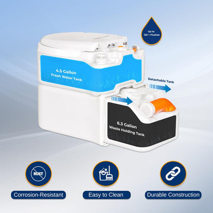 Inodoro portátil para exteriores - SLCATL520