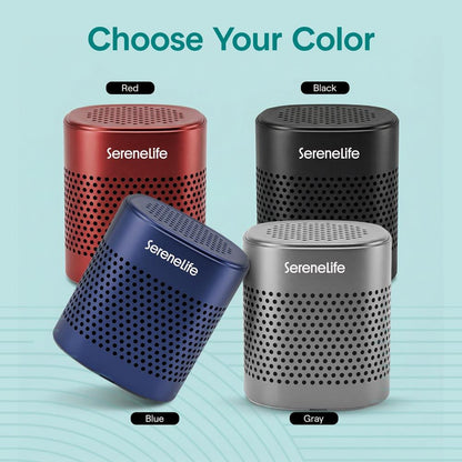 Desodorizante cuadrado para refrigerador Serenelife dura hasta 10 años, más eficaz que el bicarbonato de sodio - Con tecnología natural purificadora de aire de bambú (negro)