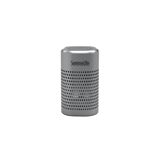 Serenelife Square Refrigerator Deodorizer Lasts Up To 10 Years More Effective Than Baking Soda - With Natural Bamboo Air Purifying Technology (Gray)