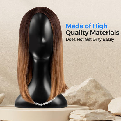 Mannequin Head for Styling & Display Durable PP Material