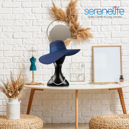 Mannequin Head for Styling & Display Durable PP Material