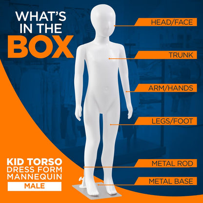 Maniquí de cuerpo de niño - SLMAQKID
