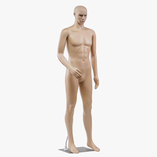 73 Male Mannequin Torso Dress Form - Detachable Mannequin Full Body Stand