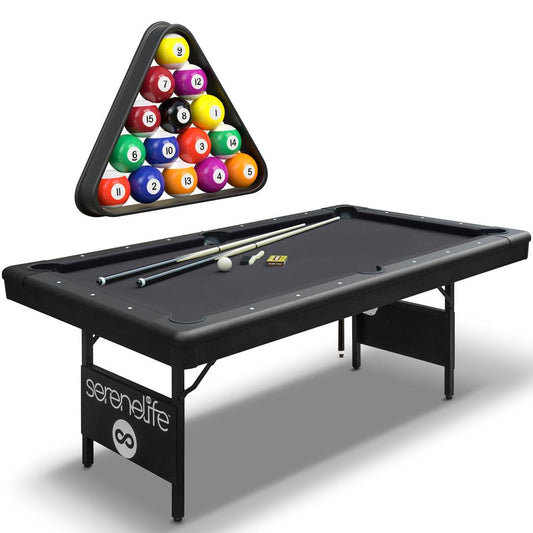 Portable Pool Table - SLPLTB76BK