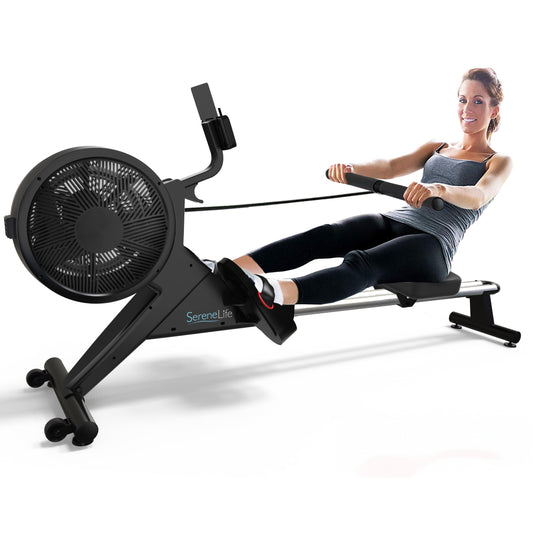 Smart Rowing Machine 16-Level Magnetic Resistance Bluetooth Folding