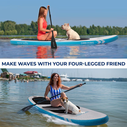11 tablas de SUP inflables, aptas para mascotas, con cubierta de EVA antideslizante, capacidad de 200 kg