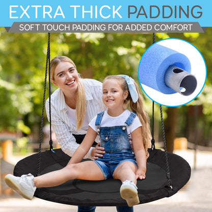 Saucer Swing 40 Relaxing Fun Waterproof 600D Polyester